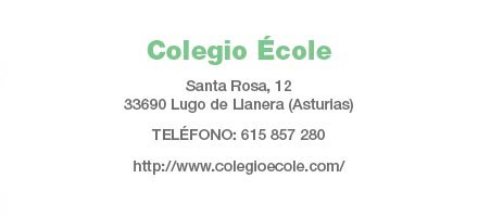 Colegio École: Datos de contacto