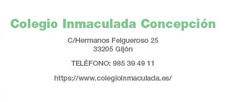 Colegio Inmaculada Concepción: Datos de contacto