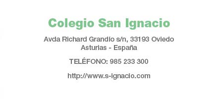 Colegio San Ignacio: Datos de contacto